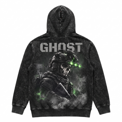 Ghost Comms hoodie back
